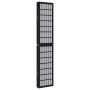 Biombo separador de 6 paneles madera maciza Paulownia negro de , Divisores de ambientes - Ref: Foro24-358778, Precio: 167,26 ...
