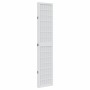Biombo separador de 4 paneles madera maciza Paulownia blanco de , Divisores de ambientes - Ref: Foro24-358786, Precio: 115,00...