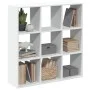 White engineering wooden room divider bookcase 102x29x103.5 cm by , Bookcases and shelves - Ref: Foro24-858039, Price: 81,51 ...