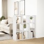 Librería divisora madera ingeniería blanca 102x29x103,5 cm de , Librerías y estanterías - Ref: Foro24-858039, Precio: 83,94 €...