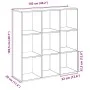 White engineering wooden room divider bookcase 102x29x103.5 cm by , Bookcases and shelves - Ref: Foro24-858039, Price: 81,51 ...