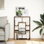 Estantería madera de ingeniería roble ahumado 63x20x90 cm de , Librerías y estanterías - Ref: Foro24-858142, Precio: 49,39 €,...