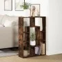 Estantería madera de ingeniería roble ahumado 63x20x90 cm de , Librerías y estanterías - Ref: Foro24-858142, Precio: 48,57 €,...