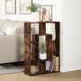 Estantería madera de ingeniería roble ahumado 63x20x90 cm de , Librerías y estanterías - Ref: Foro24-858142, Precio: 49,39 €,...
