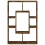 Estantería madera de ingeniería roble ahumado 63x20x90 cm de , Librerías y estanterías - Ref: Foro24-858142, Precio: 48,57 €,...