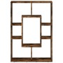 Estantería madera de ingeniería roble ahumado 63x20x90 cm de , Librerías y estanterías - Ref: Foro24-858142, Precio: 49,39 €,...