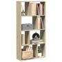 Estantería de madera de ingeniería roble Sonoma 60x20x120 cm de , Librerías y estanterías - Ref: Foro24-858149, Precio: 69,59...
