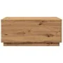 Artisan oak coffee table with LED lights 90x50x40 cm by , Coffee table - Ref: Foro24-857723, Price: 89,07 €, Discount: %