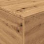 Mesa de centro con luces LED roble artisan 90x50x40 cm de , Mesas de centro - Ref: Foro24-857723, Precio: 90,70 €, Descuento: %