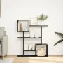 Librería divisora madera de ingeniería negra 92x29x112 cm de , Librerías y estanterías - Ref: Foro24-858121, Precio: 63,75 €,...