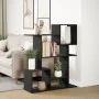 Librería divisora madera de ingeniería negra 92x29x112 cm de , Librerías y estanterías - Ref: Foro24-858121, Precio: 63,75 €,...