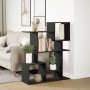 Librería divisora madera de ingeniería negra 92x29x112 cm de , Librerías y estanterías - Ref: Foro24-858121, Precio: 65,00 €,...