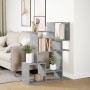 Librería divisora madera ingeniería gris hormigón 92x29x112 cm de , Librerías y estanterías - Ref: Foro24-858123, Precio: 66,...