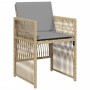 Sillones jardín con cojines 4 uds ratán sintético beige mezcla de , Sillas de jardín - Ref: Foro24-364972, Precio: 173,71 €, ...
