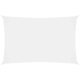 Toldo de vela rectangular tela Oxford blanco 3x6 m de vidaXL, Sombrillas - Ref: Foro24-135268, Precio: 52,67 €, Descuento: %
