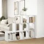 Librería divisora 3 niveles madera blanca 137,5x29x103,5 cm de , Librerías y estanterías - Ref: Foro24-857976, Precio: 80,74 ...