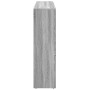 Librería divisora 3 niveles madera gris Sonoma 137,5x29x103,5cm de , Librerías y estanterías - Ref: Foro24-857981, Precio: 97...