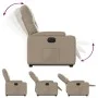 Sillón elevable eléctrico cuero artificial capuchino de , Sillones - Ref: Foro24-3204792, Precio: 332,90 €, Descuento: %