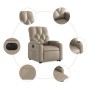 Sillón elevable eléctrico cuero artificial capuchino de , Sillones - Ref: Foro24-3204792, Precio: 314,16 €, Descuento: %