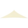 Toldo de vela triangular tela Oxford color crema 5x5x6 m de vidaXL, Sombrillas - Ref: Foro24-135238, Precio: 42,87 €, Descuen...