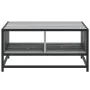 Mesa de centro madera y metal gris Sonoma 60,5x60,5x30 cm de , Mesas de centro - Ref: Foro24-848767, Precio: 48,40 €, Descuen...