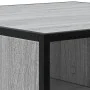 Mesa de centro madera y metal gris Sonoma 60,5x60,5x30 cm de , Mesas de centro - Ref: Foro24-848767, Precio: 48,40 €, Descuen...