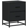 Mesita de noche madera ingeniería negro 40x31x50 cm de , Mesitas de noche - Ref: Foro24-848674, Precio: 59,34 €, Descuento: %