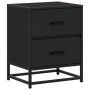 Mesita de noche madera ingeniería negro 40x31x50 cm de , Mesitas de noche - Ref: Foro24-848674, Precio: 60,26 €, Descuento: %