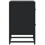 Mesita de noche madera ingeniería negro 40x31x50 cm de , Mesitas de noche - Ref: Foro24-848674, Precio: 59,34 €, Descuento: %
