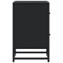 Mesita de noche madera ingeniería negro 40x31x50 cm de , Mesitas de noche - Ref: Foro24-848674, Precio: 60,26 €, Descuento: %