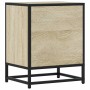 Mesita de noche madera de ingeniería roble Sonoma 40x31x50 cm de , Mesitas de noche - Ref: Foro24-848676, Precio: 45,92 €, De...