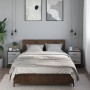 Mesitas noche 2 uds madera ingeniería gris Sonoma 40x31x50 cm de , Mesitas de noche - Ref: Foro24-848681, Precio: 87,12 €, De...
