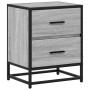 Mesitas noche 2 uds madera ingeniería gris Sonoma 40x31x50 cm de , Mesitas de noche - Ref: Foro24-848681, Precio: 87,12 €, De...