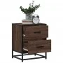 Mesitas noche 2 uds madera ingeniería marrón roble 40x31x50 cm de , Mesitas de noche - Ref: Foro24-848683, Precio: 88,64 €, D...