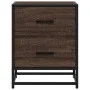 Mesitas noche 2 uds madera ingeniería marrón roble 40x31x50 cm de , Mesitas de noche - Ref: Foro24-848683, Precio: 88,64 €, D...