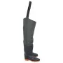 Botas altas de agua de pesca verde oscuro talla 44 de , Vadeadores para caza y para pesca - Ref: Foro24-4017032, Precio: 46,6...