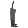 Botas altas de agua de pesca verde oscuro talla 38 de , Vadeadores para caza y para pesca - Ref: Foro24-4017026, Precio: 34,9...