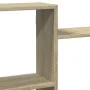 Estante de pared madera ingeniería roble Sonoma 159x18x65 cm de , Estantes y estanterías - Ref: Foro24-853211, Precio: 61,54 ...