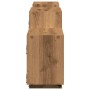 Estante de pared madera ingeniería roble artisian 129x18x42 cm de , Estantes y estanterías - Ref: Foro24-853226, Precio: 54,3...