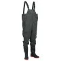 Vadeador de pecho con botas verde oscuro talla 44 de , Vadeadores para caza y para pesca - Ref: Foro24-4016978, Precio: 48,16...