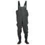 Vadeador de pecho con botas verde oscuro talla 39 de , Vadeadores para caza y para pesca - Ref: Foro24-4016973, Precio: 34,73...
