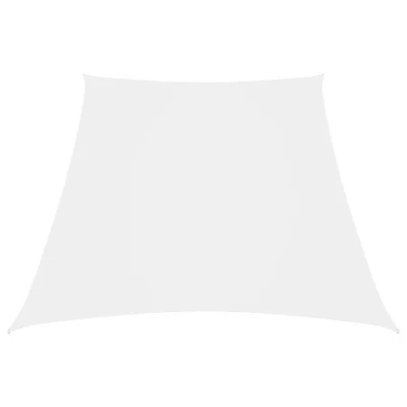 Toldo de vela trapezoidal de tela oxford blanco 3/5x4 m de vidaXL, Sombrillas - Ref: Foro24-135298, Precio: 30,38 €, Descuent...