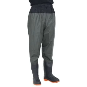Vadeador de cintura con botas verde oscuro talla 41 de , Vadeadores para caza y para pesca - Ref: Foro24-4017011, Precio: 33,...