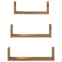 Estante de pared 3 uds madera de ingeniería roble artesanal de , Estantes y estanterías - Ref: Foro24-853316, Precio: 18,61 €...