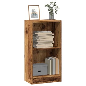 Estantería madera de ingeniería color envejecido 40x24x76 cm de , Librerías y estanterías - Ref: Foro24-857772, Precio: 34,09...
