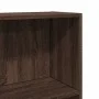 Estantería madera de ingeniería marrón roble 40x24x176 cm de , Librerías y estanterías - Ref: Foro24-857798, Precio: 59,81 €,...