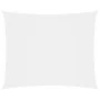 Toldo de vela rectangular tela Oxford blanco 4x5 m de vidaXL, Sombrillas - Ref: Foro24-135271, Precio: 55,43 €, Descuento: %