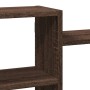 Estantería de pared madera ingeniería marrón roble 129x18x42 cm de , Estantes y estanterías - Ref: Foro24-853224, Precio: 54,...