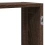 Estantería de pared madera ingeniería marrón roble 129x18x42 cm de , Estantes y estanterías - Ref: Foro24-853224, Precio: 54,...