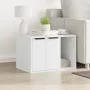 Mueble arenero para gatos madera ingeniería blanco 60x40x40 cm by , Cat furniture - Ref: Foro24-857724, Price: 54,97 €, Disco...
